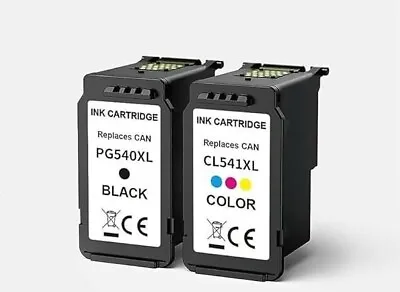 PG540XL Black CL541XL Color Compatible Ink Cartridges Multipack Pack For Canon • £21.99