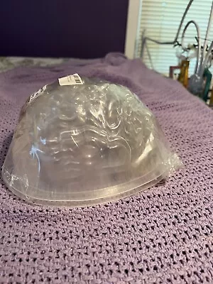 2 Halloween Gelatin Brain Mold Translucent Plastic Mold-New-Great Condition • $10
