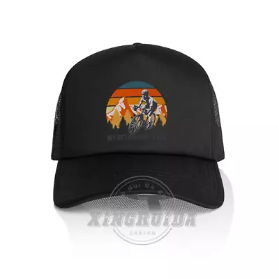 My Retirement Plan Cycing Trucker Hat Foam Mesh Cap Adjustable Baseball Cap • $13.99