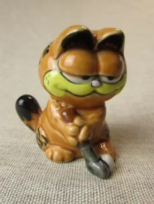 £17.50 • Buy Vintage 1978, Ceramic, Garfield {The Cat} Playing Golf Ornament / Figure