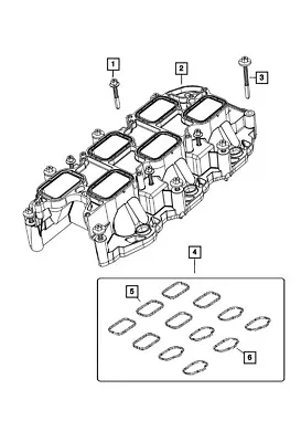 BRAND NEW❗️Genuine Mopar Intake Manifold Gasket Kit 68535427AA • $32.29