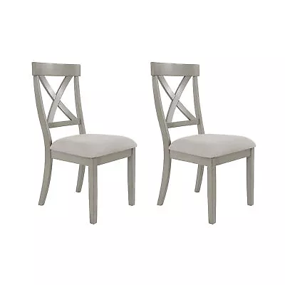 Signature Design By Ashley Parellen Dining Room Chair Set Of 2 Gray • $150