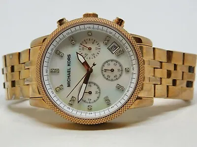 Michael Kors MK-5026 Quartz Analog Ladies Watch • $34.99