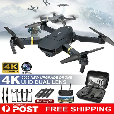 $44.99 • Buy  4K GPS Drone With HD Camera Drones WiFi FPV Foldable RC Quadcopter W/3Batteries