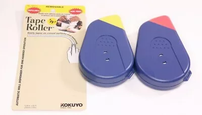 Pack Of Two Refillable Tape 'n' Roll By Kokuyo New Without Packaging • $17