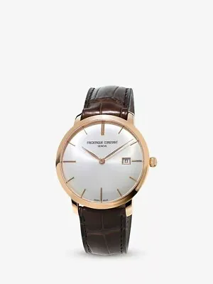 $926.81 • Buy Frederique Constant FC-306V4S4 Men's Slimline Automatic Leather Strap Watch