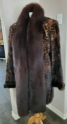 LKNW Beautiful Ladies Genuine RUSSIAN SABLE Mink Bolero Fur Coat Size 2X • $999.99