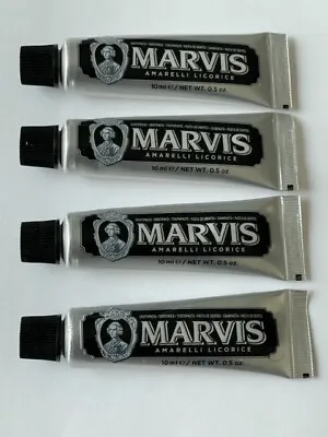Marvis Toothpaste Amarelli Licorice 4 Pack New Sealed Free Ship • $12.95