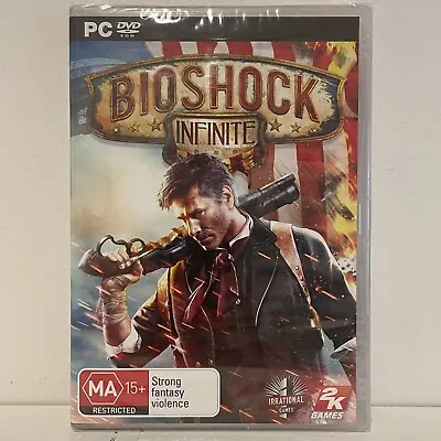 Bioshock Infinite PC DVD-ROM 2K Irrational Games BRAND NEW SEALED 3-Disc 2013 • $44.99