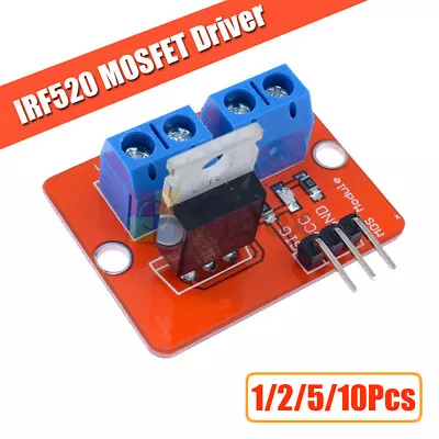 1-10PCS IRF520 MOSFET Button Driver Module 3.3/5V For Arduino ARM Raspberry Pi • $9.18