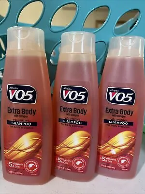 (3) VO5 Volumizing Extra Body￼ Shampoo Collagen Vitamin ￼12.5 Fl Oz • $10.95