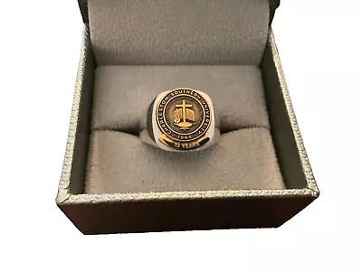 14K GP Sterling Charleston Southern University Men’s Sterling Silver Signet Ring • $299.99