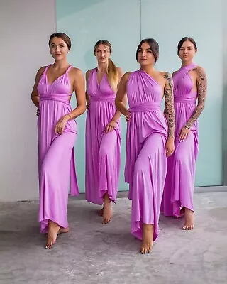 Infinity Bridesmaid Dress Convertible Dress Long Dress Multi-way Dress • $19.99