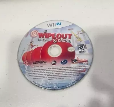 Wipeout Create & Crash (Nintendo Wii U 2013) DISC ONLY NO TRACKING (#8) • $8.68