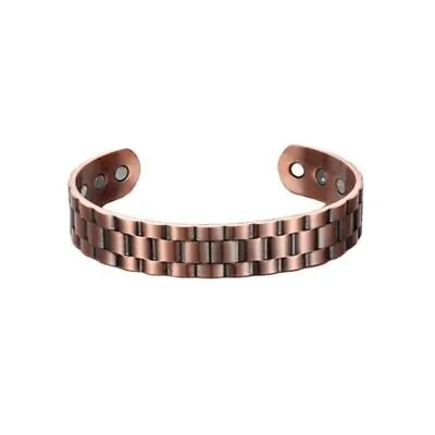 Magnetic Bracelet Women Men Bangle Copper Healing Therapy Arthritis Pain Cuff US • $8.99