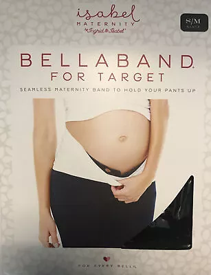 Isabel Maternity By Ingid & Isabel Maternity Bellaband Support Belt S/M Black • $15