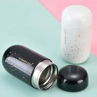 Mini Small Capacity Thermos Coffee Mug Leakproof Cup 200ml Vacuum Flask Home • £10.79