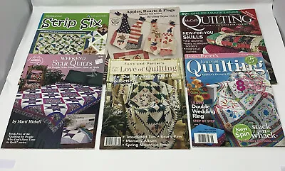$12.99 • Buy LOT 6 Quilting Magazines Books Patterns Fons & Porter McCalls Quilt 1994-2011