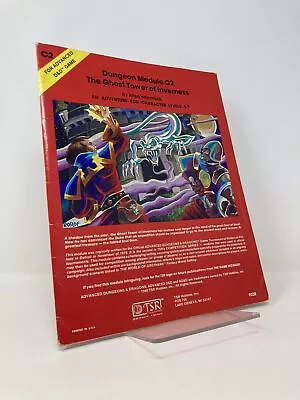 Ghost Tower Of Inverness Advanced Dungeons & Dragons Module C2 By Allen 1st Ed • $35