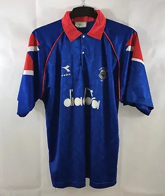 Linfield Home Football Shirt 1995/96 Adults XL Diadora A759 • £119.99