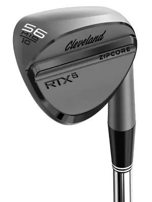 Cleveland RTX 6 Zipcore Wedges RH - Black Satin • $197.99