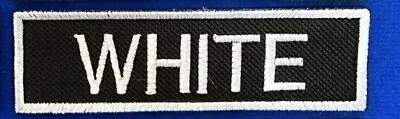 Custom Name Patch Personalised 75X30mm Hook Backed Or Sew On  • £3.22