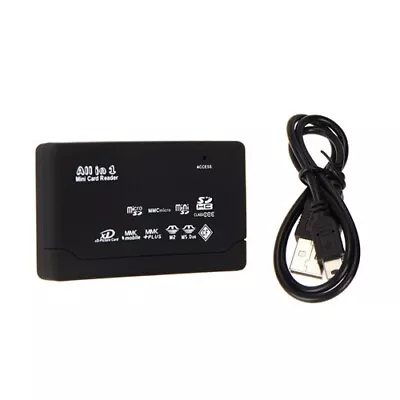 Card Adapter Card Reader Memory Accessory Up To 480 Mb USB 2.0 SD TF CF XD MMC • $12.80