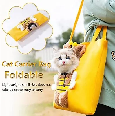 Pet Dog Bag Puppy Carrier Handbag Small Pet Transport Backpack Shoulder Bag • $15.30
