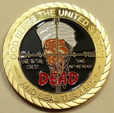 Osama Bin Laden SEAL Team Six / 6 September 9-11 Navy Military Challenge Coin • $12.50