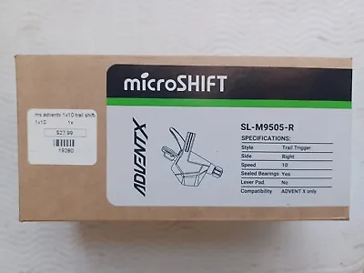 MicroSHIFT ADVENTX  ‎SL-M9505-R Right Shifter • $25