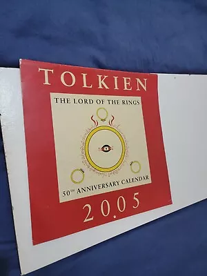 TOLKIEN The Lord Of The Rings 50th Anniversary Calendar 2005 Harper Collins • £7