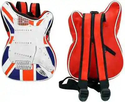 Backpack Bag Guitar United Kingdom England Travel Daypack Mini Shoulder • $92.10