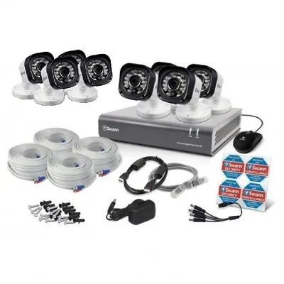 $225.39 • Buy Swann HD 4 8 16 Channel DVR Digital Video Recorder 2TB Pro-T835 Cameras CCTV Kit
