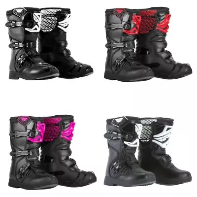 2024 Fly Racing Maverik Youth/Kids MX Motocross Offroad Boots - Pick Size/Color • $119.95