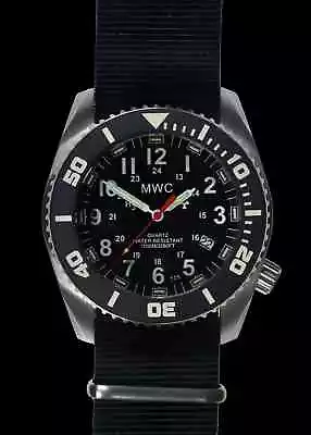 MWC 100atm/3280ft WR GTLS Military Dive Watch - Helium Valve & Sapphire Crystal • $375