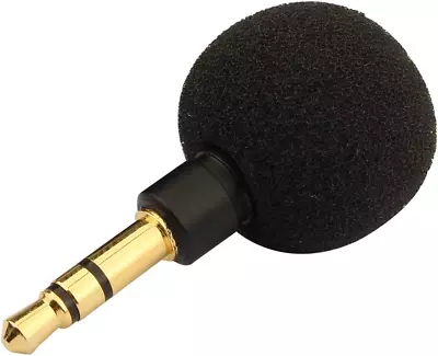3.5Mm Mini 3-Pole Stereo Omnidirectional Mic Portable Microphone Compatible With • $14.29