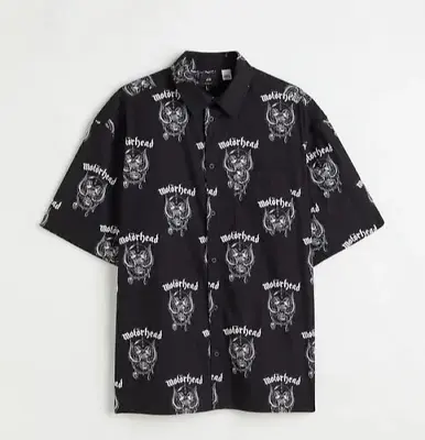 MOTORHEAD Sold Out 2021 Hawaiian Button Up Shirt All Over Print XL NEVER USED • $24.95