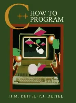 C++ : How To Program By Harvey M. Deitel (1994 Trade Paperback) • $9.95