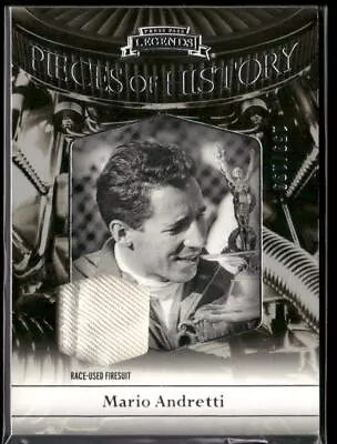 Mario Andretti 2012 Press Pass #POH-MA1 159/199 Pieces Of History Memorabilia • $12.95