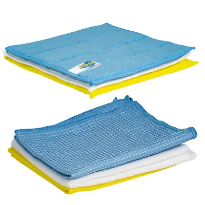 Professional Multi-Purpose Microfibre Cleaning Cloths And Pads Wash Duster • £5.45