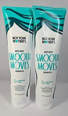 Not Your Mother's Smooth Moves Anti-Frizz Hair Shampoo 9.7 Fl Oz Set Of 2 NEW • $17.85