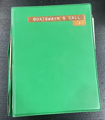 1969-1992 Vintage Collectors Boatswain Whistle Antique Book Catalog Mariner • $199.99