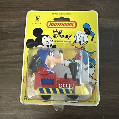 Vintage Matchbox Walt Disney Die Cast Toy Goofy’s Train WD-10 1979 • $45