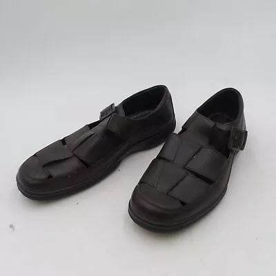 Hotter Mens Brown Sandals Size 11 Comfort Concept • £15