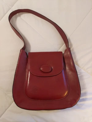 $275 • Buy Authentic Cartier “Happy Birthday “ Purse Womens Shoulder Bag Burgundy 