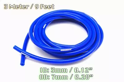 $10.99 • Buy 3 Metre Blue Silicone Vacuum Hose Air Engine Bay Dress Up 3mm Fit Toyota
