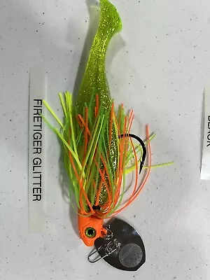 Musky Muskie Pike Baits Lures  Chatter Bait/Swim Bait  Magnum Intercessor 3oz • $16