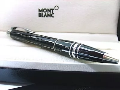 Montblanc Starwalker Black Mystery Fountain Pen Poches Pen 149 146! • $3.25