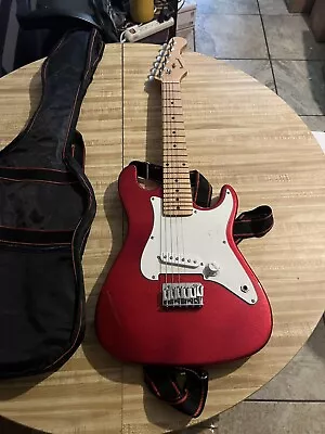 Burswood Mini Electric Guitar RED 31” • $74.99