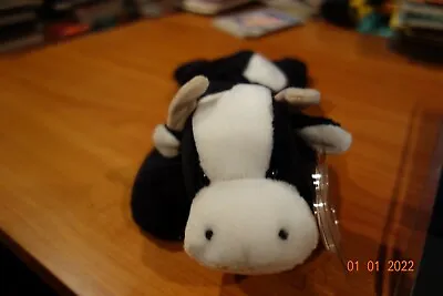 Ty Beanie Baby Retired  DAISY  The Cow 5th Gen Hang Star On Tush Tag MWMT • $7